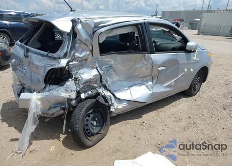 2024 Mitsubishi Mirage Es/Le z USA, uszkodzony, nr VIN ML32AUHJ4RH030680